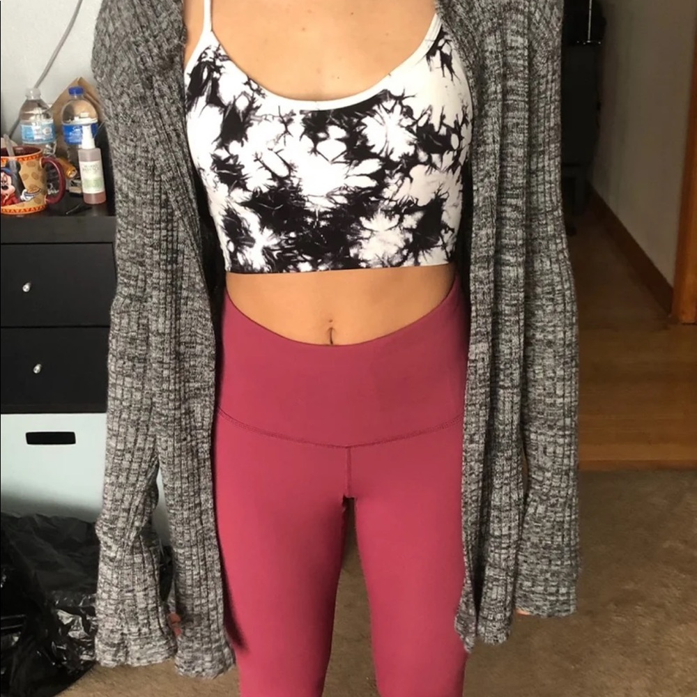 Grey long sleeve cardigan